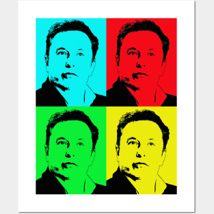 elon musk Posters and Art